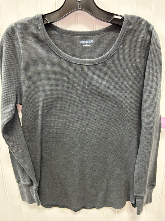 Top Ls Basic By Old Navy In Grey, Size:M