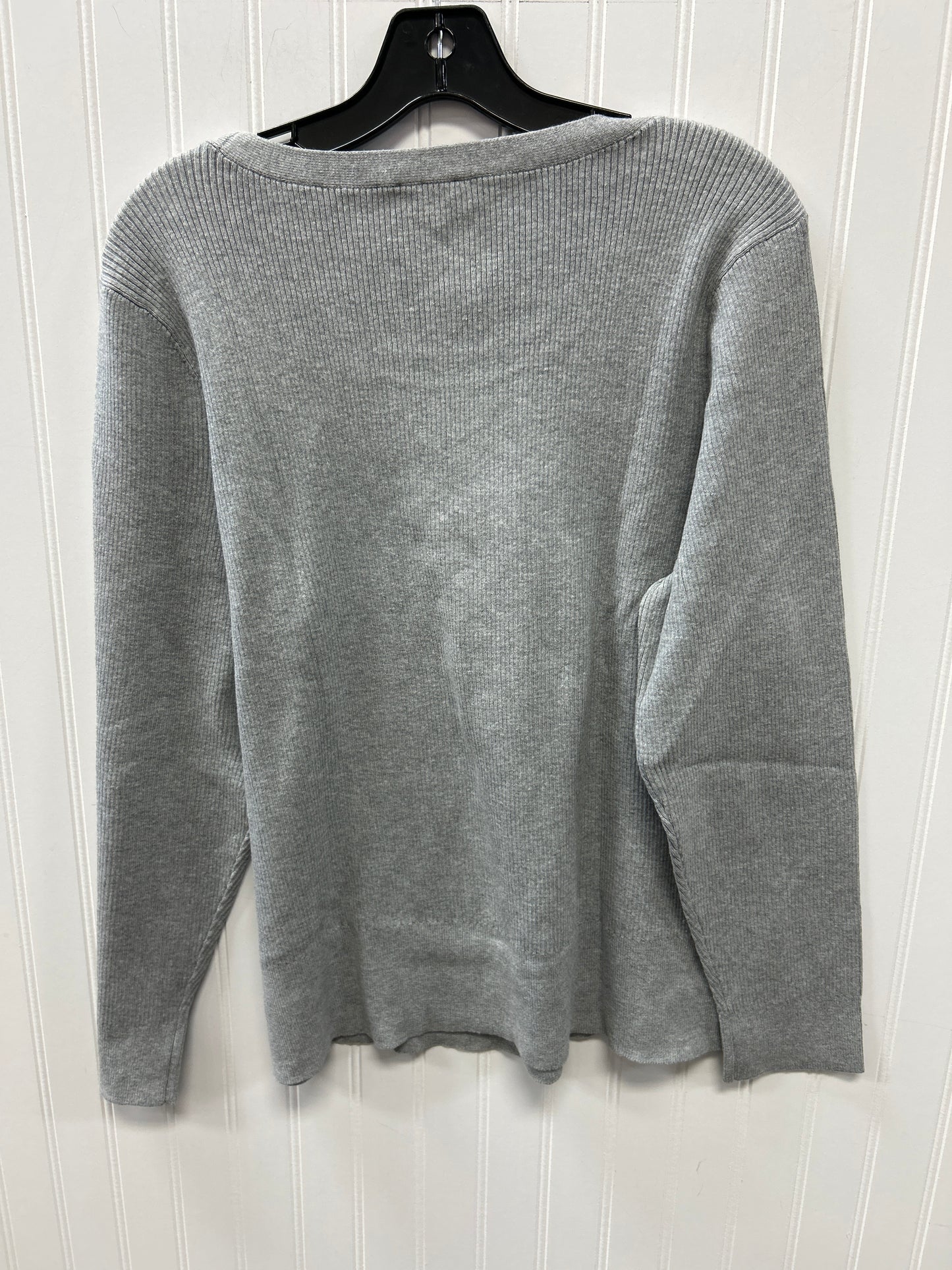 Top Ls By Talbots In Grey, Size:Xl