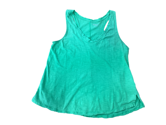 Athletic Tank Top By Merona In Green, Size:L