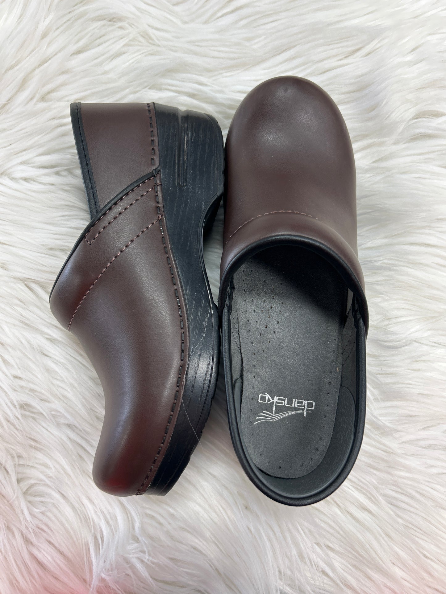 Shoes Heels Platform By Danskin In Brown, Size:6.5