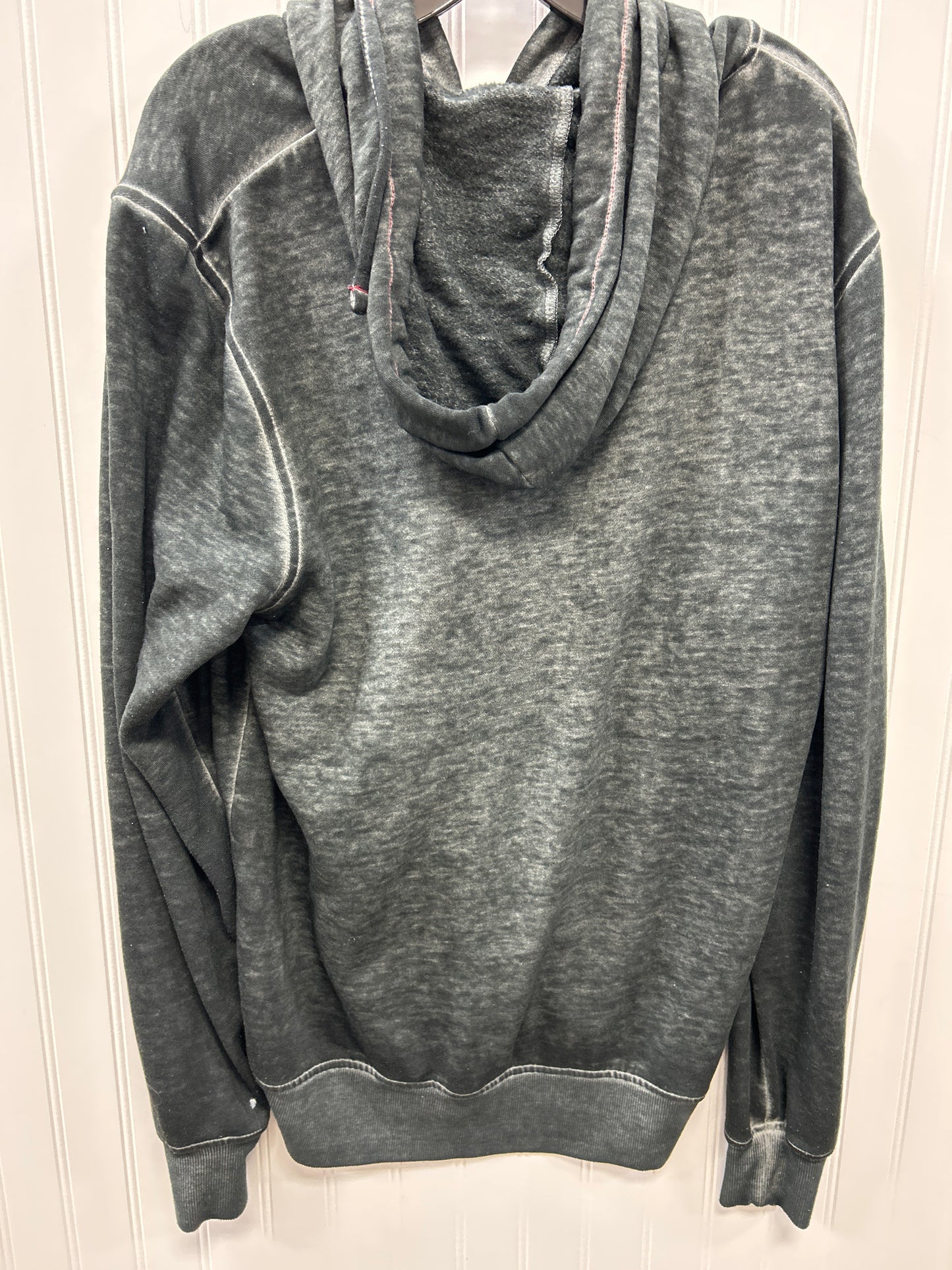 Sweatshirt Hoodie By Clothes Mentor In Black, Size:L