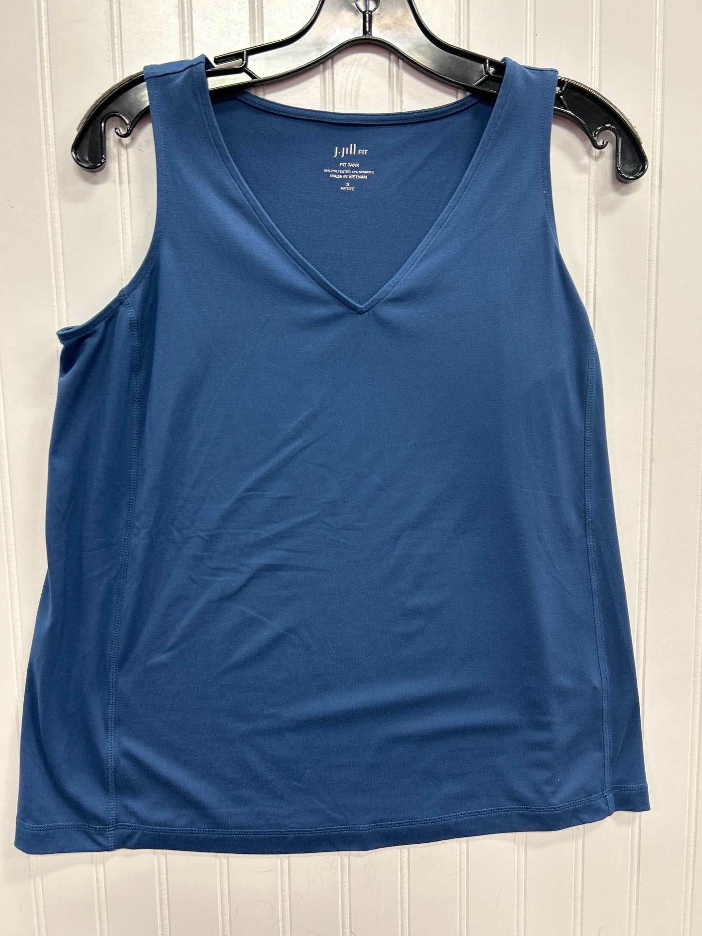 Athletic Tank Top By J. Jill In Navy, Size:S