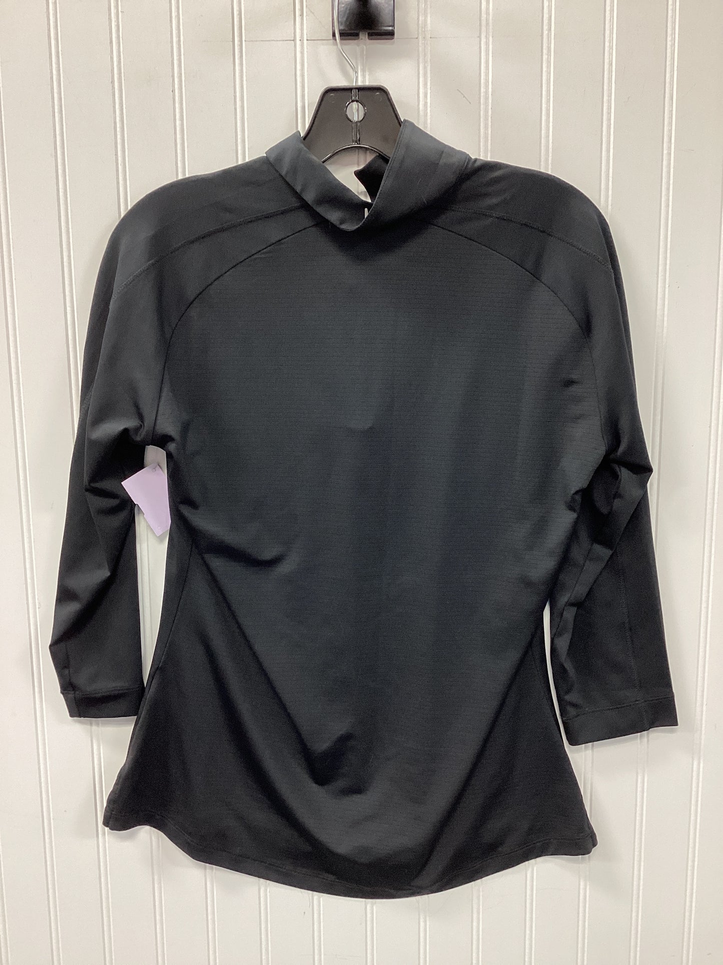 Athletic Top Ls Collar By Callaway In Black, Size:M