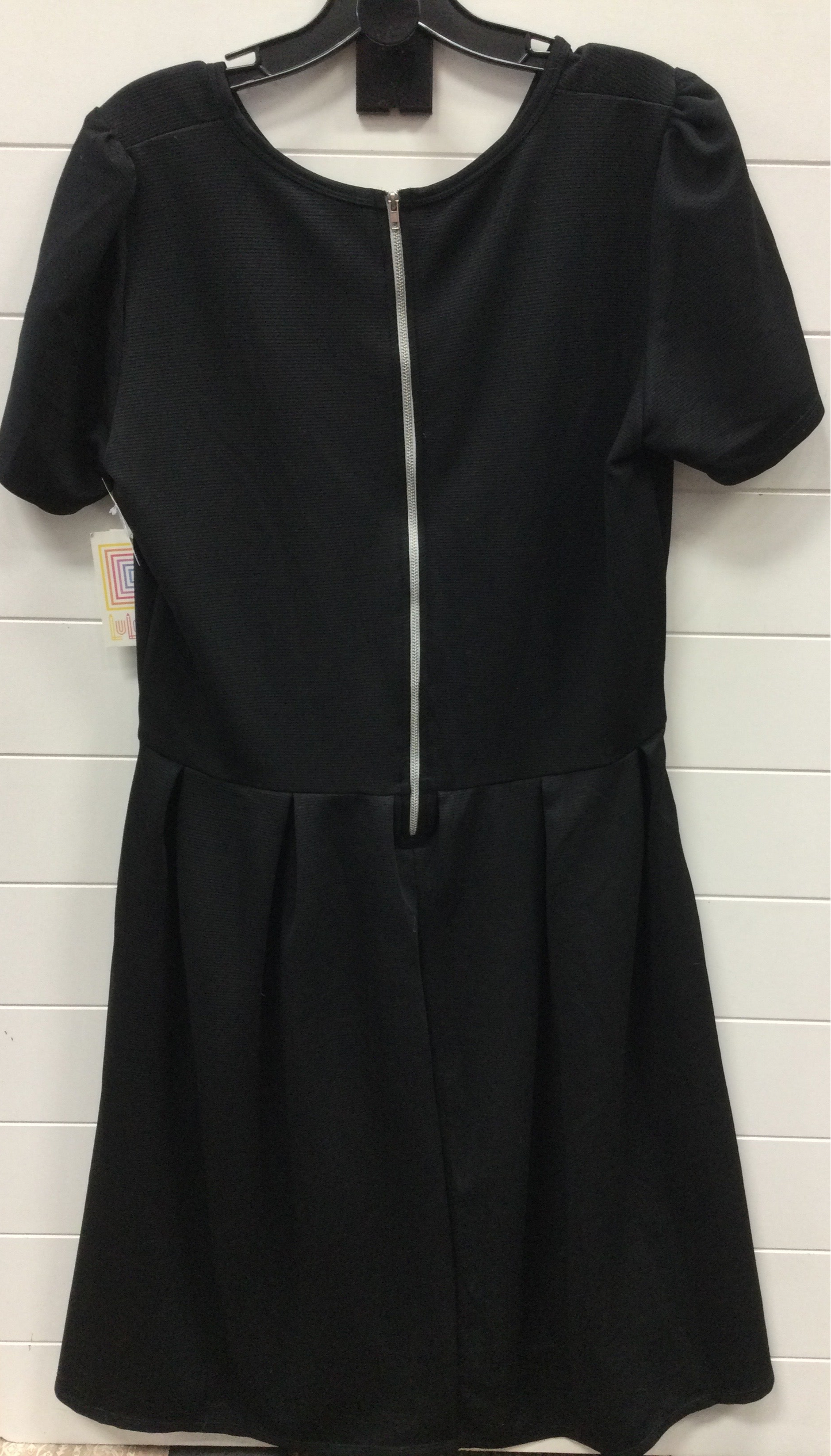 Dress Casual Midi By Lularoe In Black, Size:2X