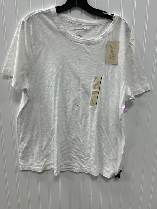 Top Ss By Universal Thread In White, Size:Xl