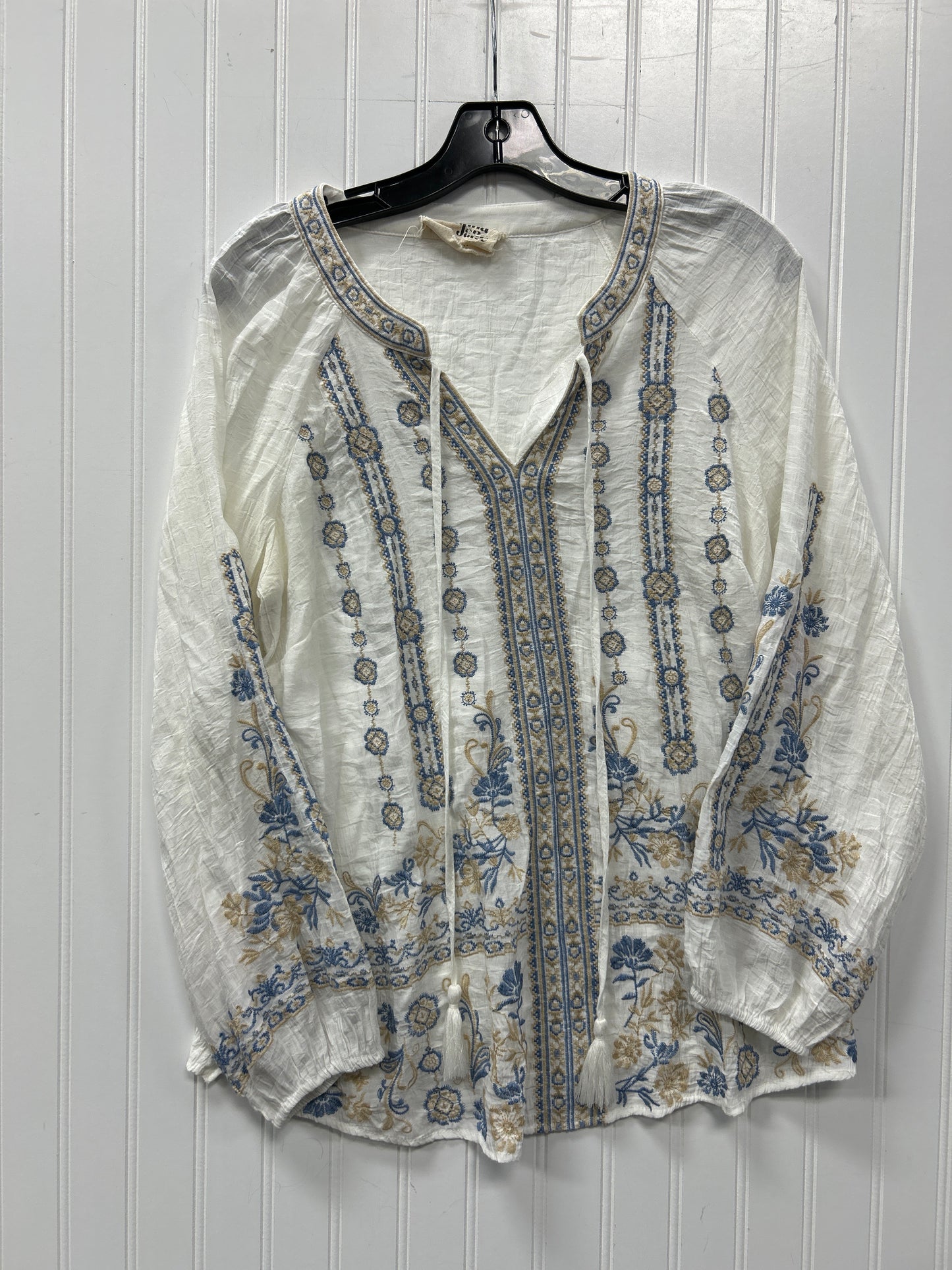 Top Ls By Savanna Jane In Cream, Size:M