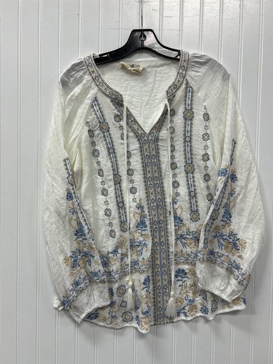 Top Ls By Savanna Jane In Cream, Size:M