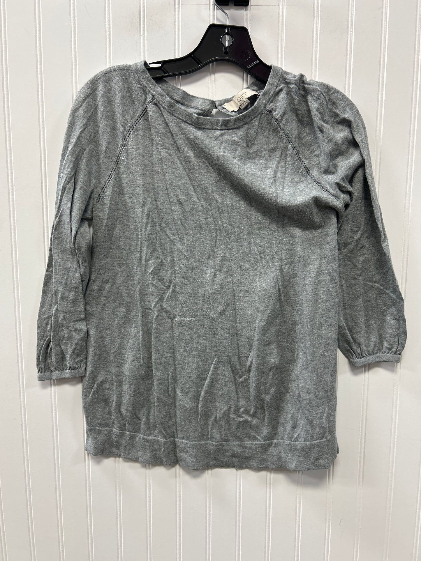 Top Ls By Loft In Grey, Size:Xs