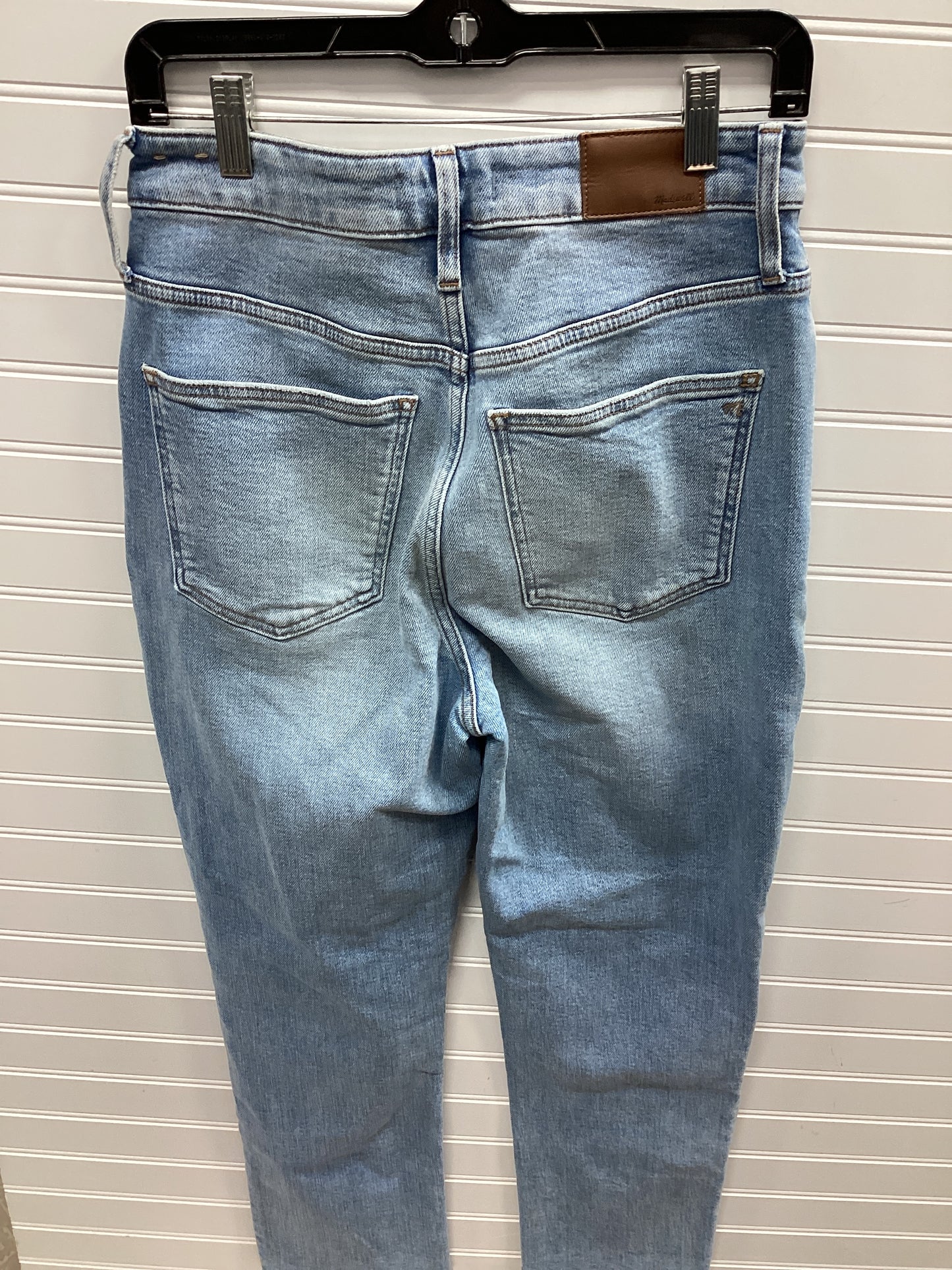 Jeans Straight By Madewell In Blue Denim, Size:4