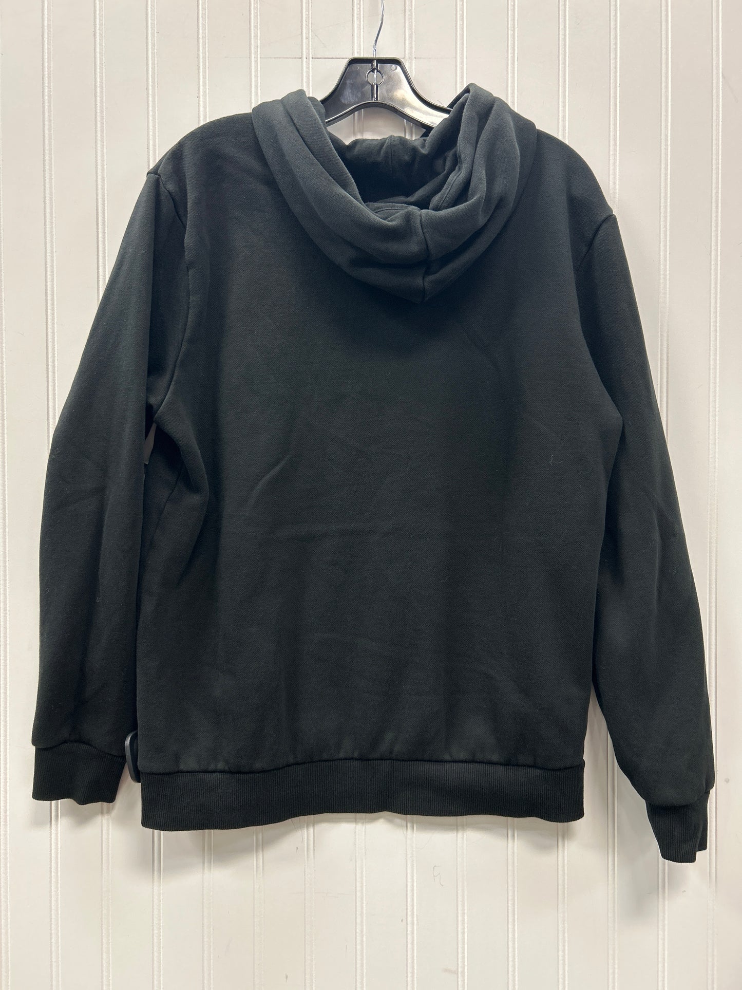 Athletic Sweatshirt Hoodie By Puma In Black, Size:M