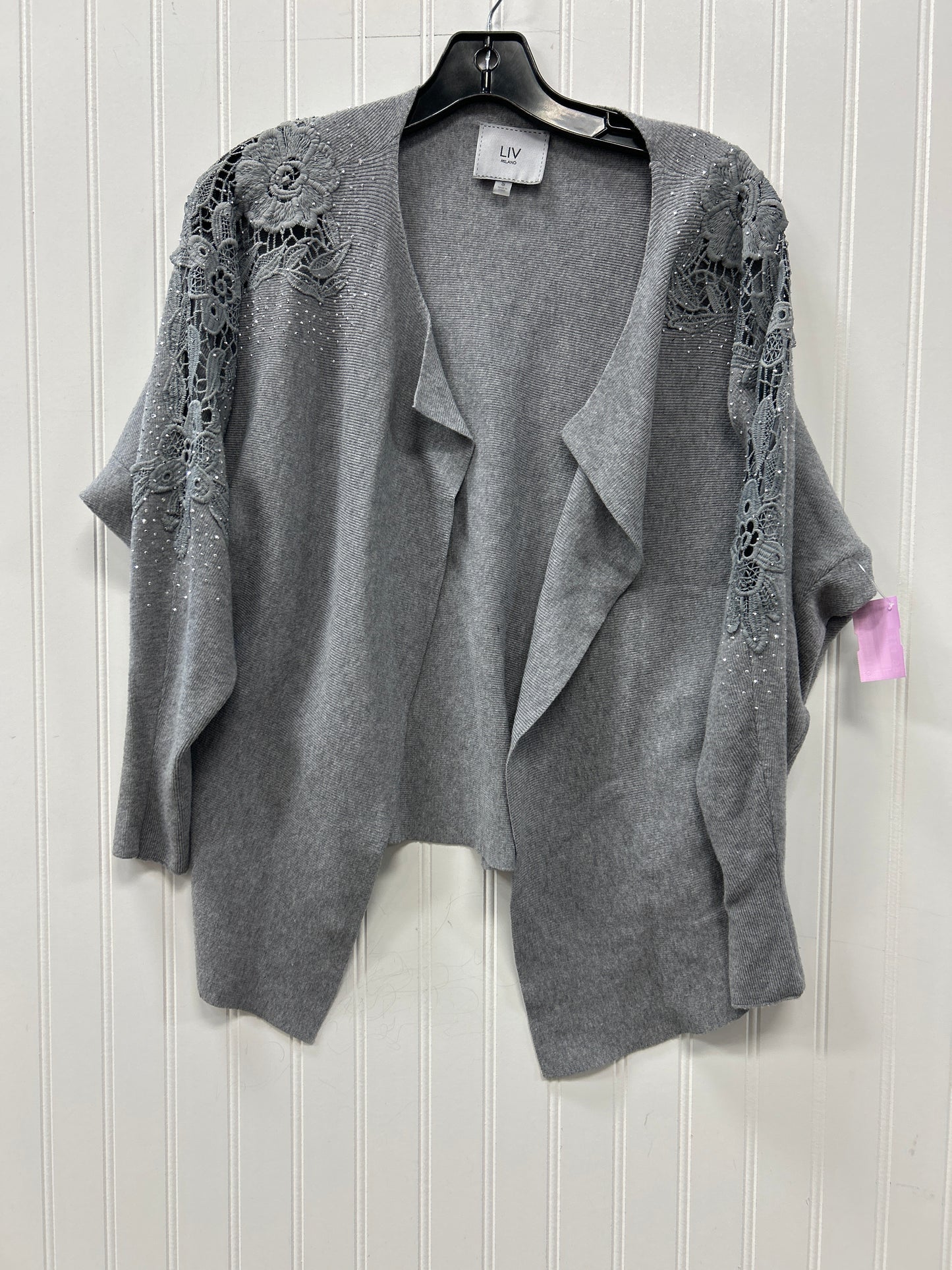 Cardigan By Cmc In Grey, Size:S
