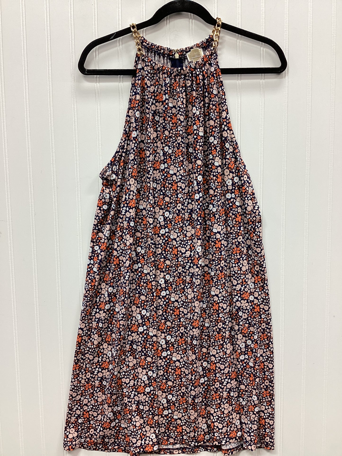 Dress Casual Midi By Michael By Michael Kors In Multi, Size:Xl