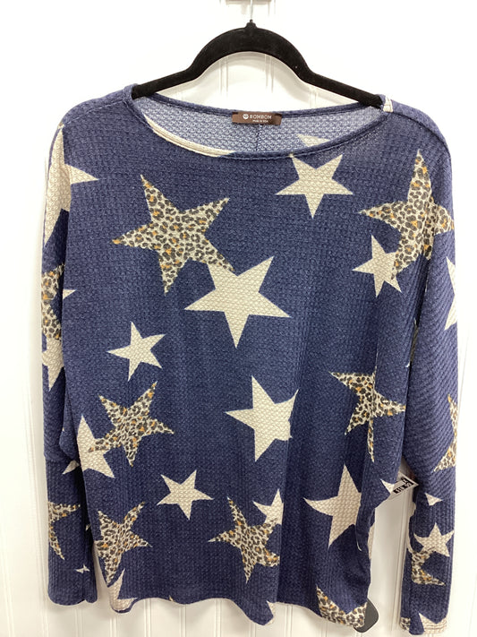 Top Ls By Bombom In Blue, Size:M
