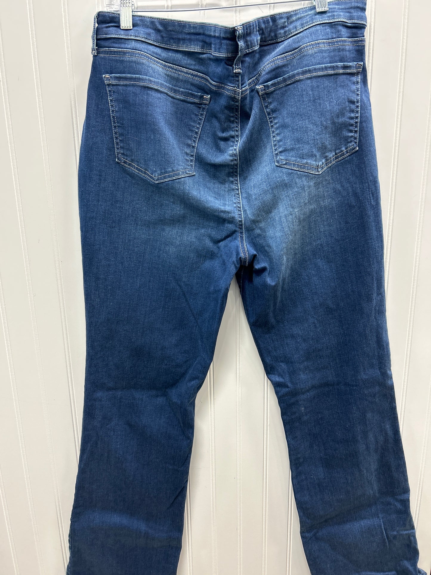Jeans Boot Cut By Clothes Mentor In Blue Denim, Size:16