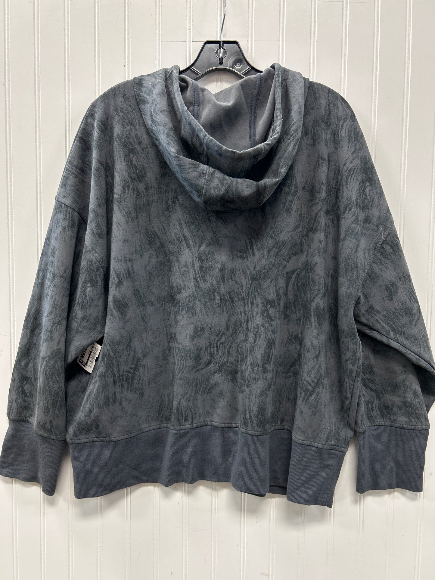 Athletic Jacket By Old Navy In Grey, Size:1X