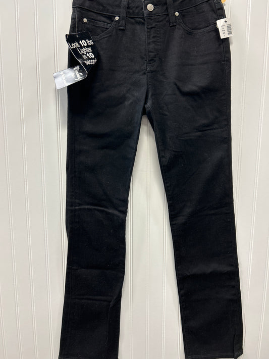 Jeans Skinny By Miraclesuit In Black Denim, Size:6 NWT