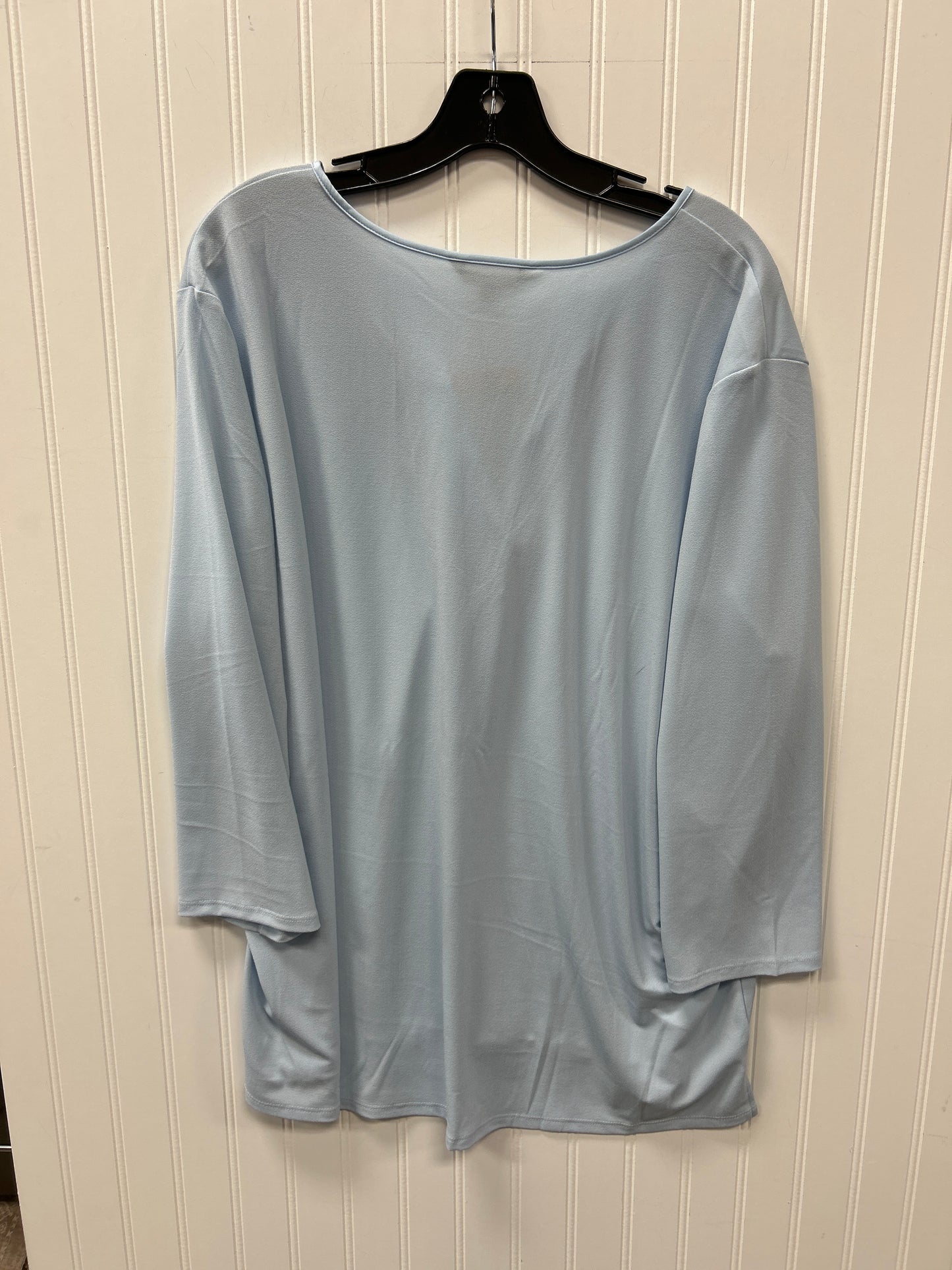 Top Ls By Banana Republic In Blue, Size:1X