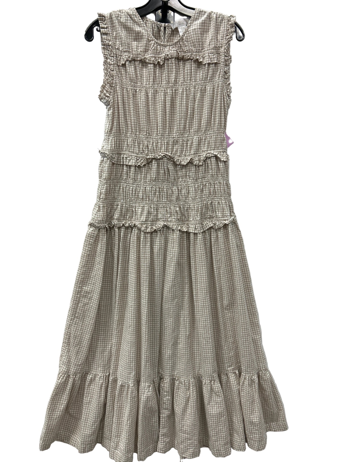 Dress Casual Maxi By Clothes Mentor In Cream, Size:L