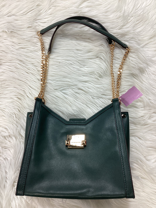 Handbag Designer By Michael Kors In Green, Size:Medium