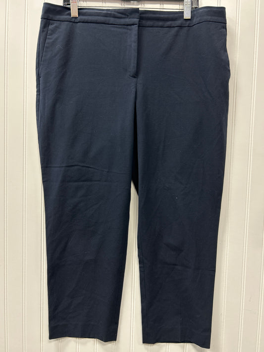 Pants Dress By Ann Taylor In Navy, Size:14P