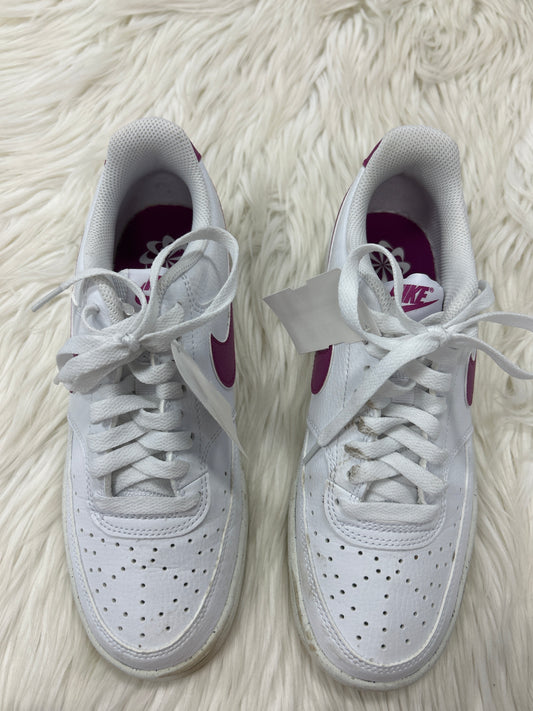 Shoes Sneakers By Nike In Pink & White, Size:8