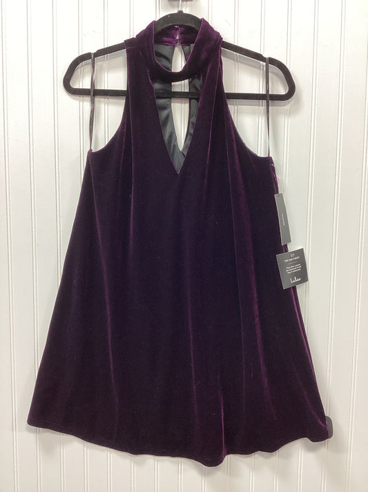 Dress Party Midi By Lulus In Purple, Size:S