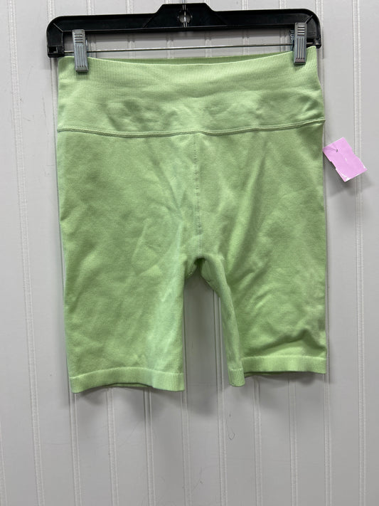 Athletic Shorts By Calvin Klein In Green, Size:M