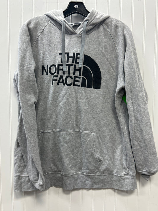 Athletic Sweatshirt Hoodie By The North Face In Grey, Size:Xl