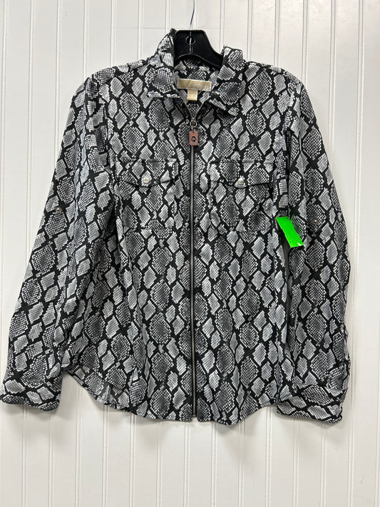 Top Ls By Michael By Michael Kors In Animal Print, Size:S