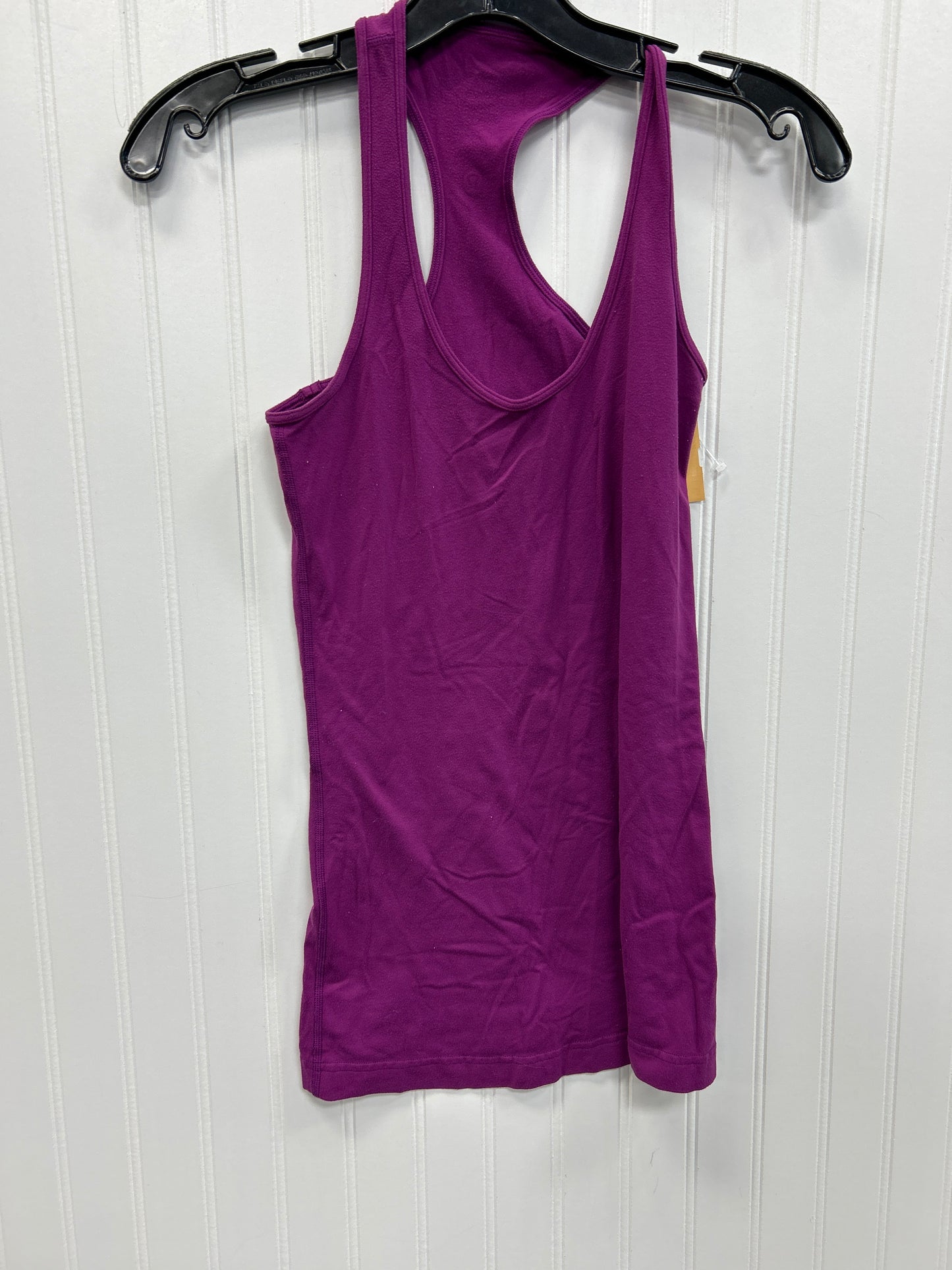 Athletic Tank Top By Lululemon In Purple, Size:S