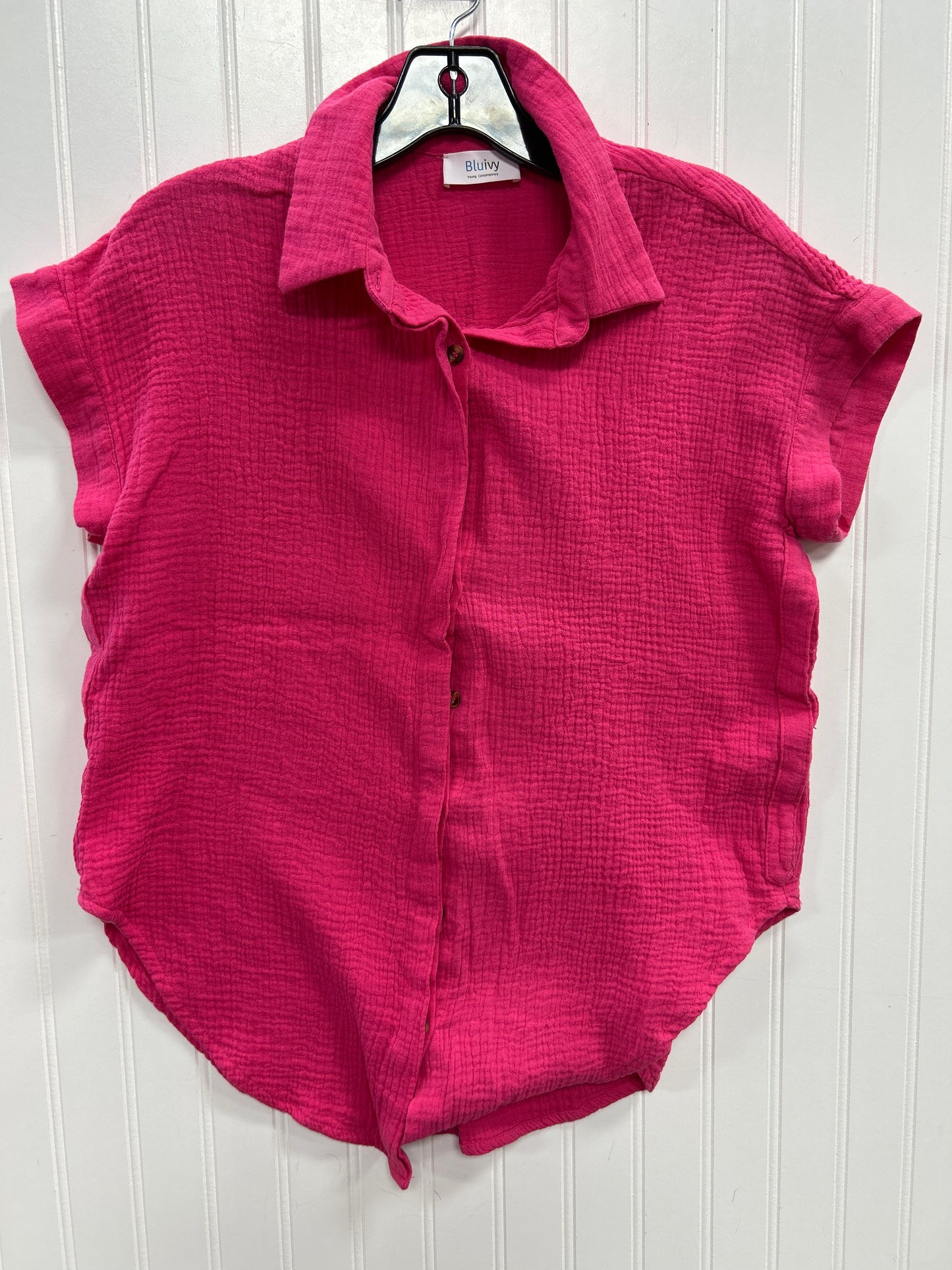 Top Ss By Bluivy In Pink, Size:S