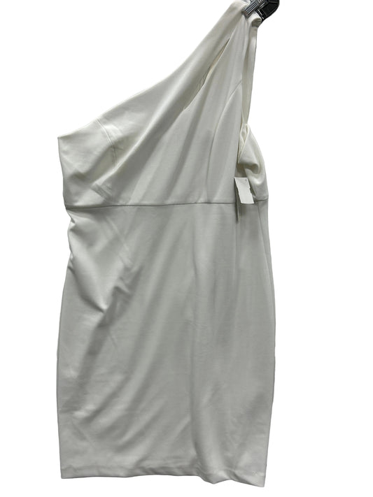 Dress Party Midi By Shelby And Palmer In White, Size:16