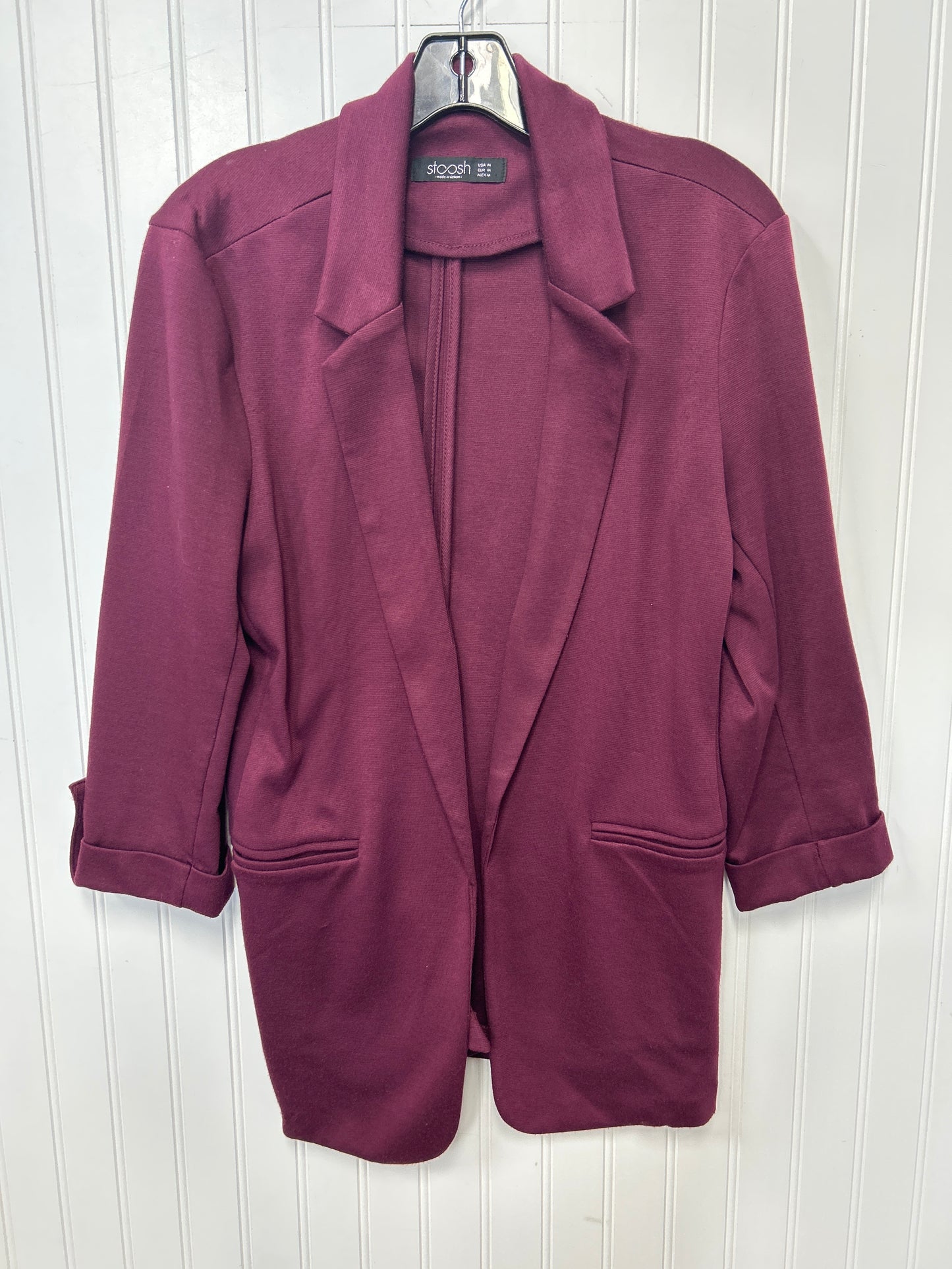 Blazer By Stoosh In Purple, Size:M