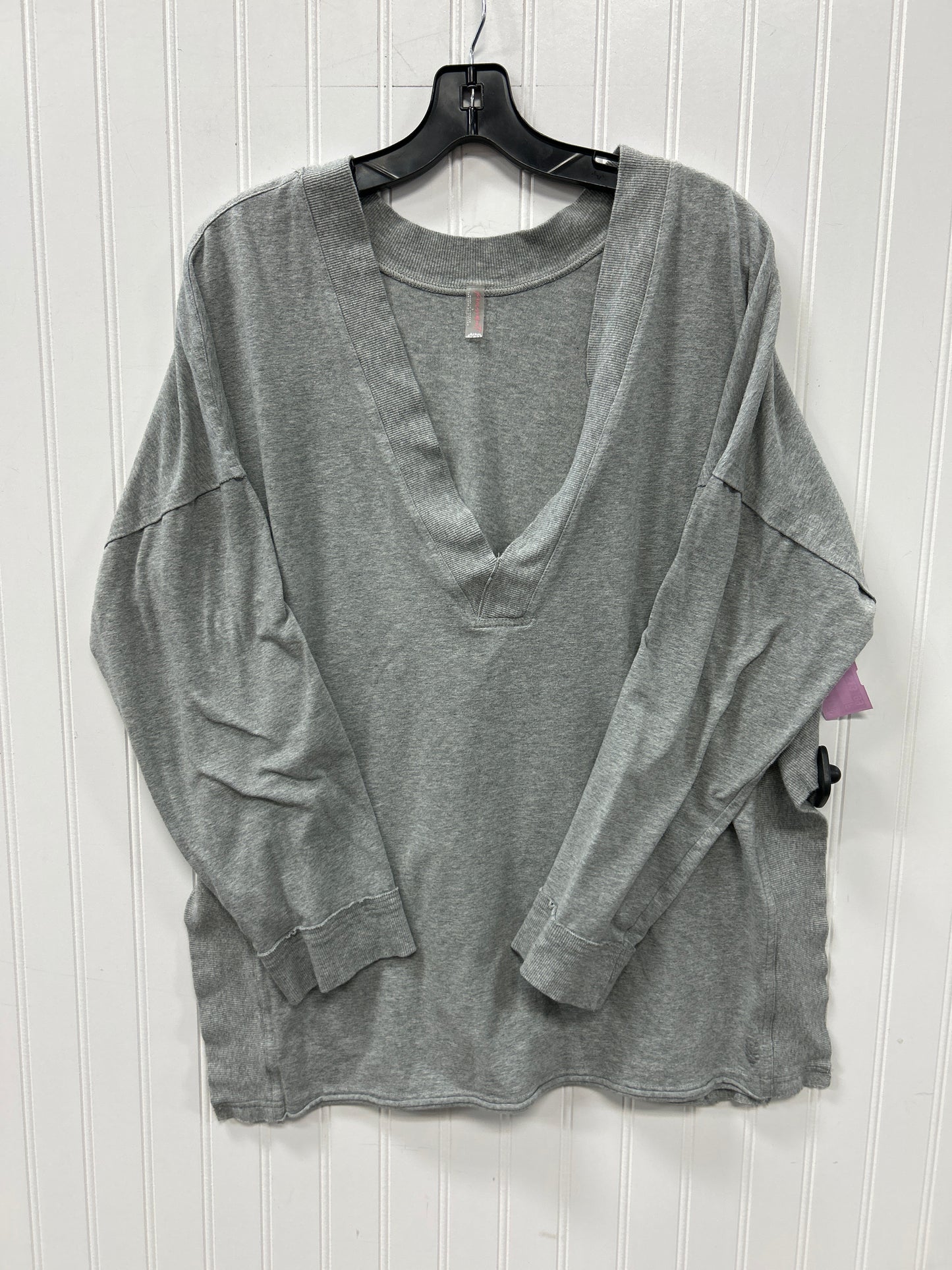 Top Ls By Free People In Grey, Size:S