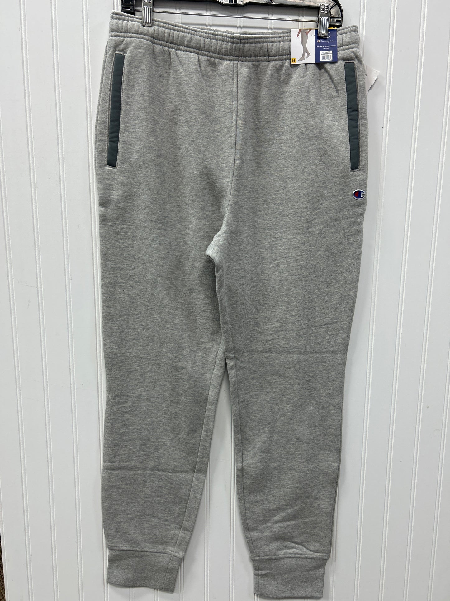 Athletic Pants By Champion In Grey, Size:M
