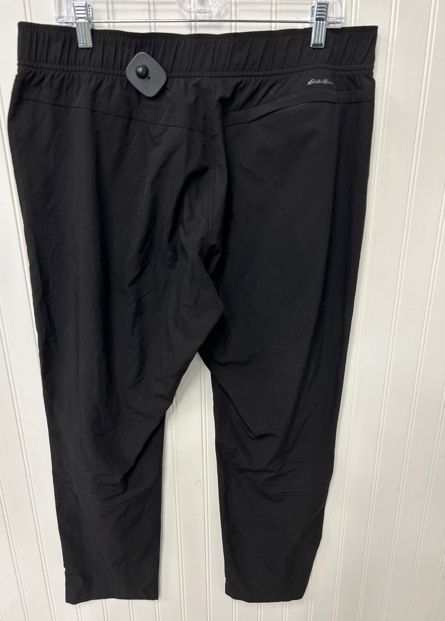 Athletic Pants By Eddie Bauer In Black, Size:L