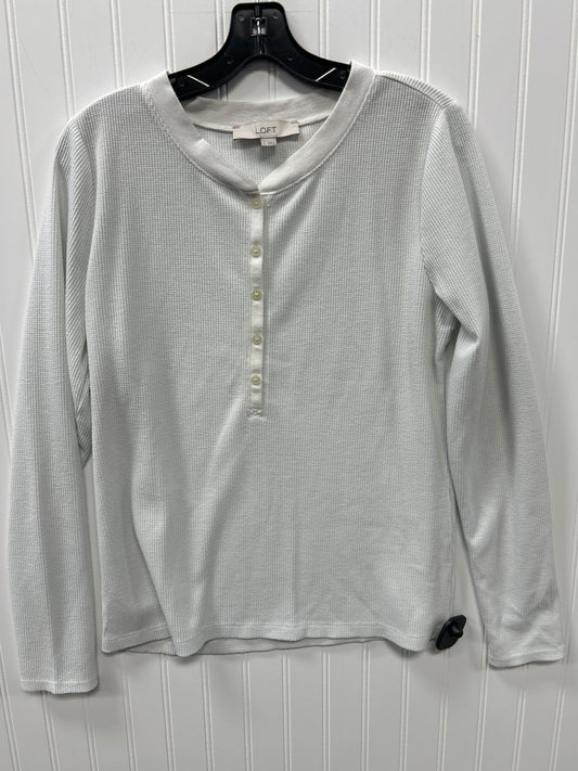 Top Ls By Loft In Grey, Size:L