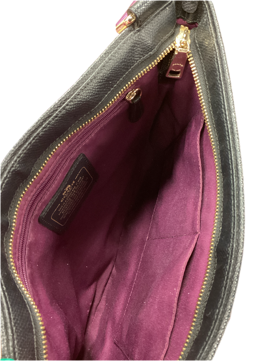 Crossbody Designer By Coach In Purple, Size:Medium