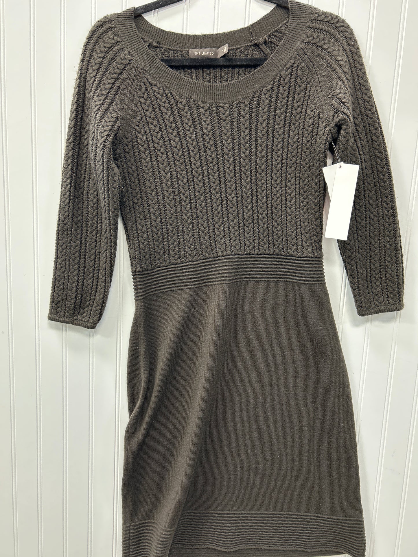 Dress Sweater By Limited In Black, Size:M