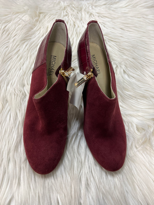Shoes Heels Stiletto By Michael By Michael Kors In Red, Size:8.5