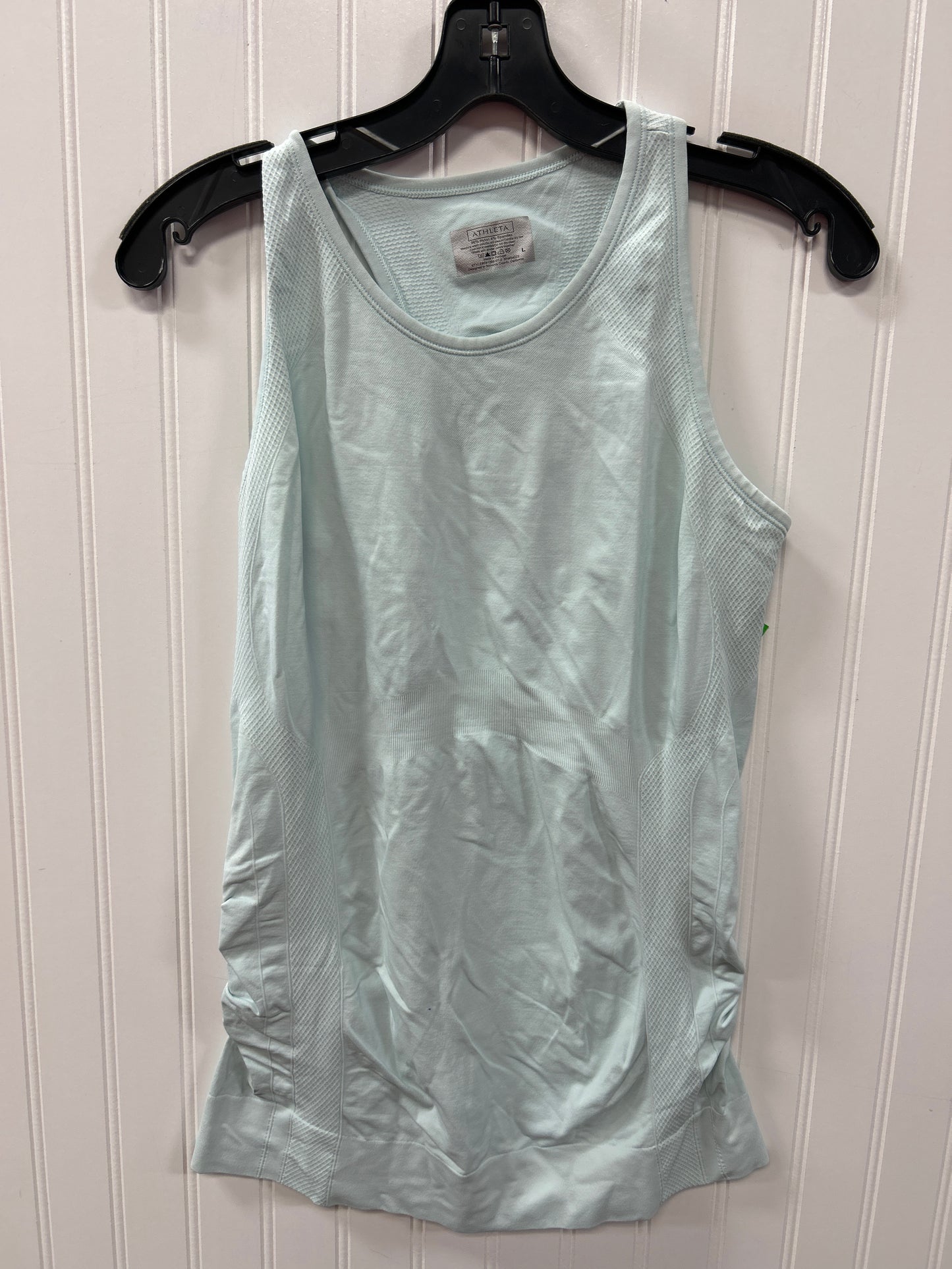 Athletic Tank Top By Athleta In Blue, Size:L
