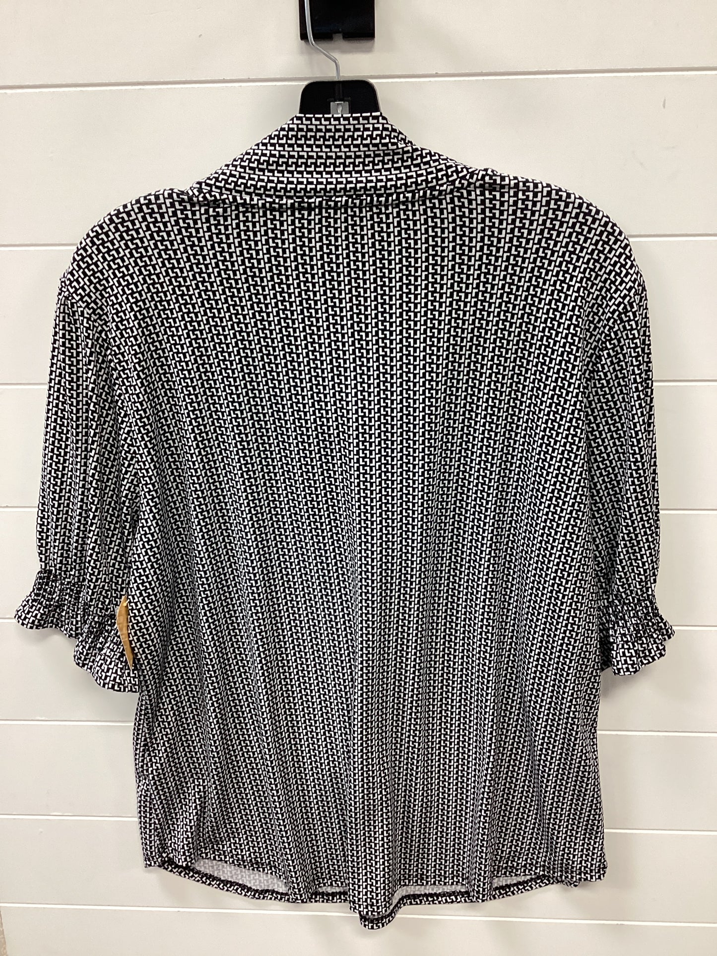 Top Ss By Adrianna Papell In Black, Size:Xl