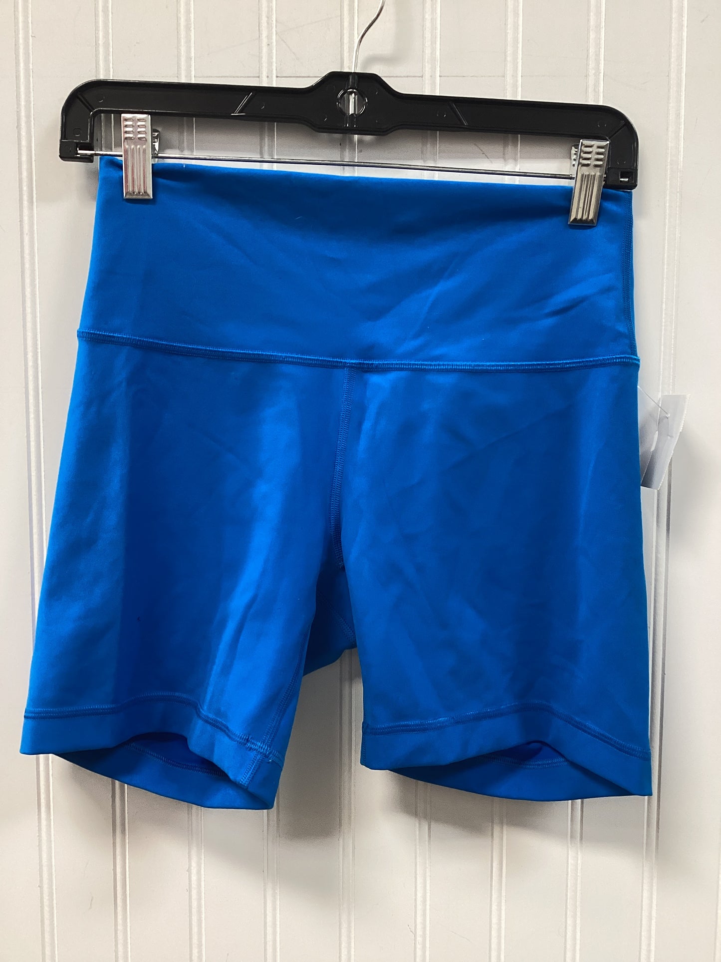 Athletic Shorts By Lululemon In Blue, Size:8