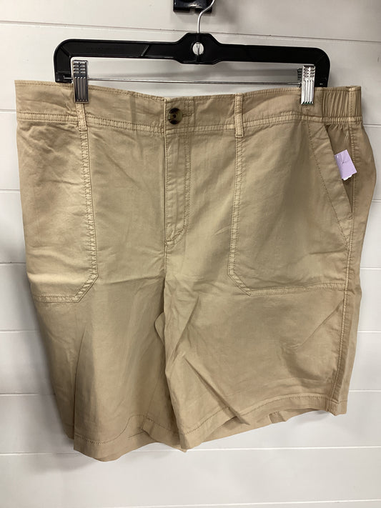 Shorts By Sonoma In Tan, Size:2X