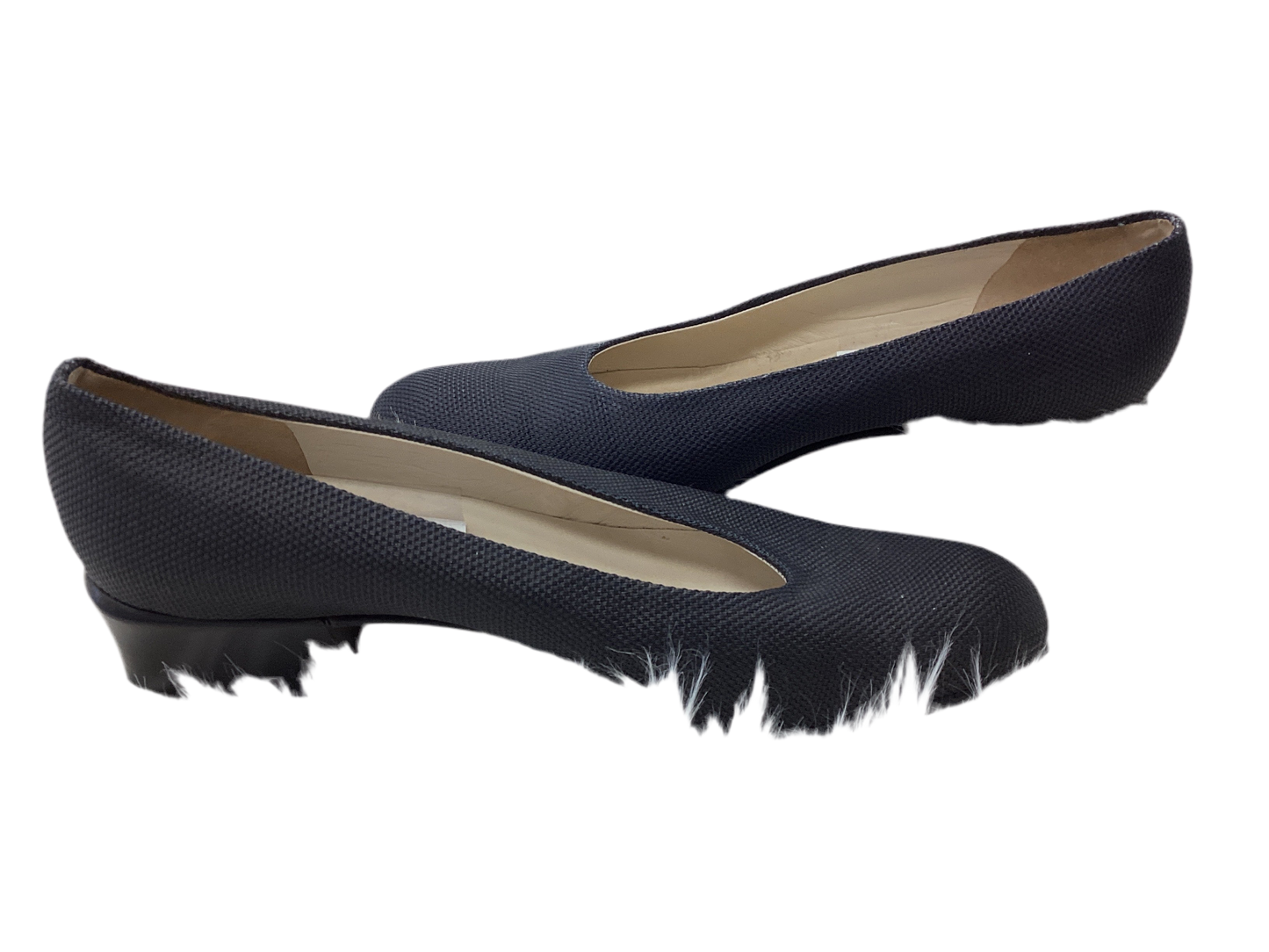 Sandals Heels Block By Via Spiga In Grey, Size:10