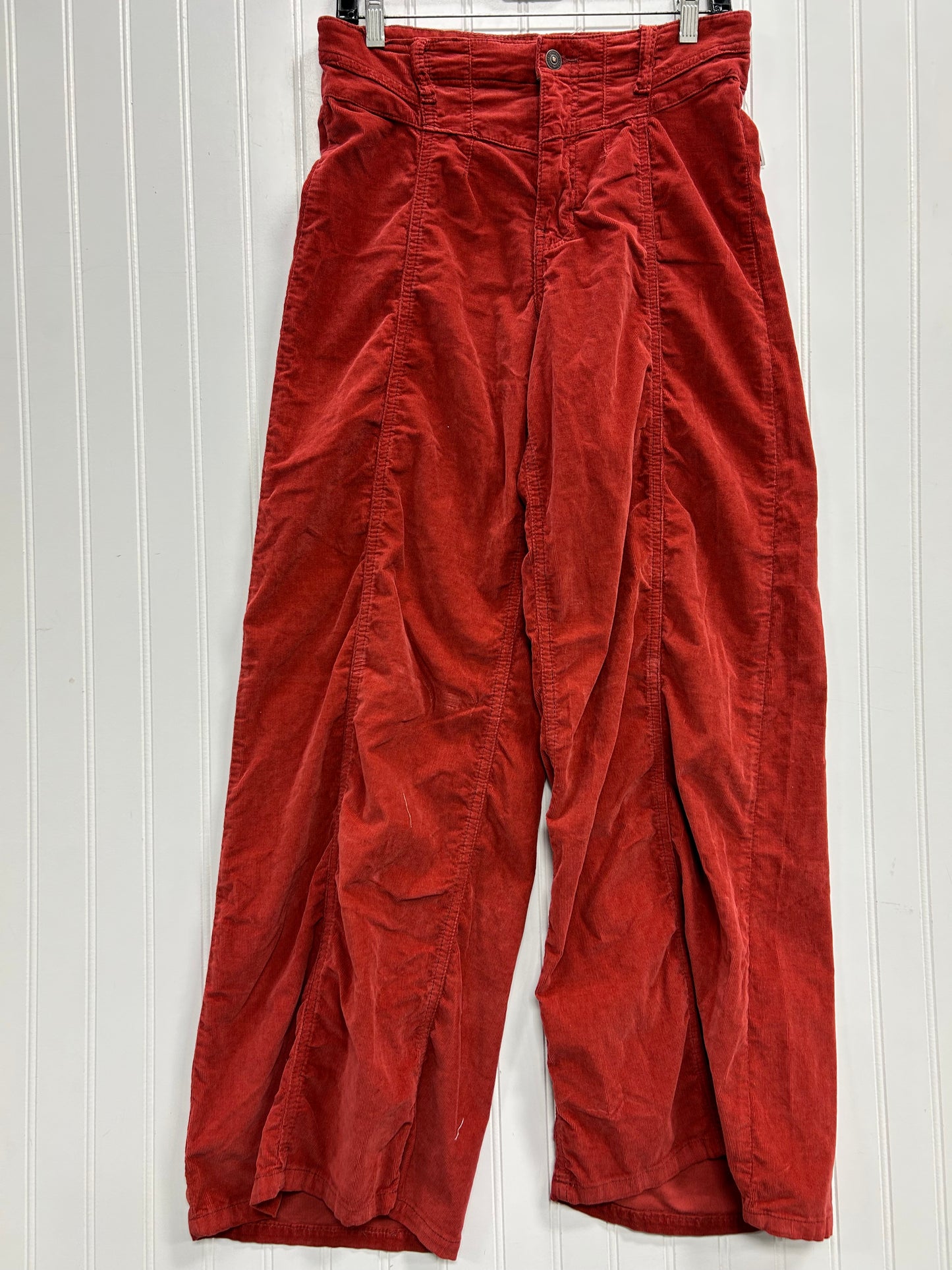 Pants Wide Leg By We The Free In Red, Size:6