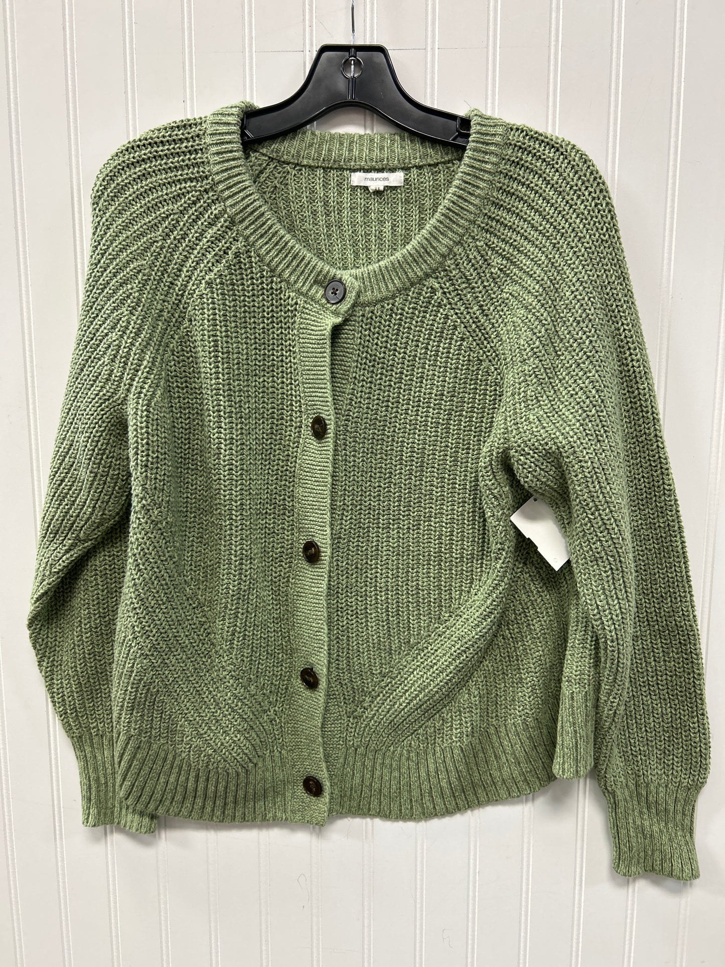 Sweater By Maurices In Green, Size:L