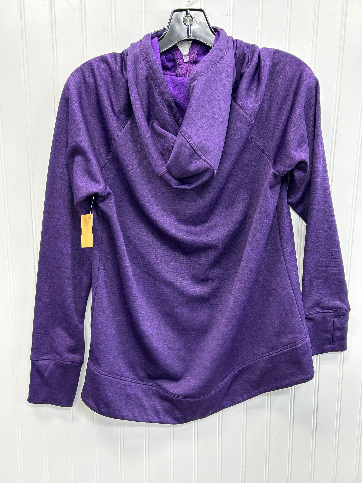 Athletic Sweatshirt Hoodie By Champion In Purple, Size:M