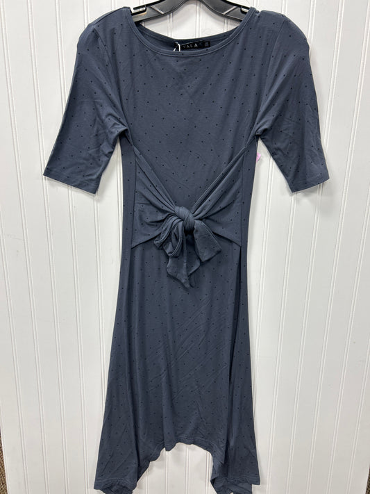 Dress Casual Midi By Cmc In Grey, Size:Xs