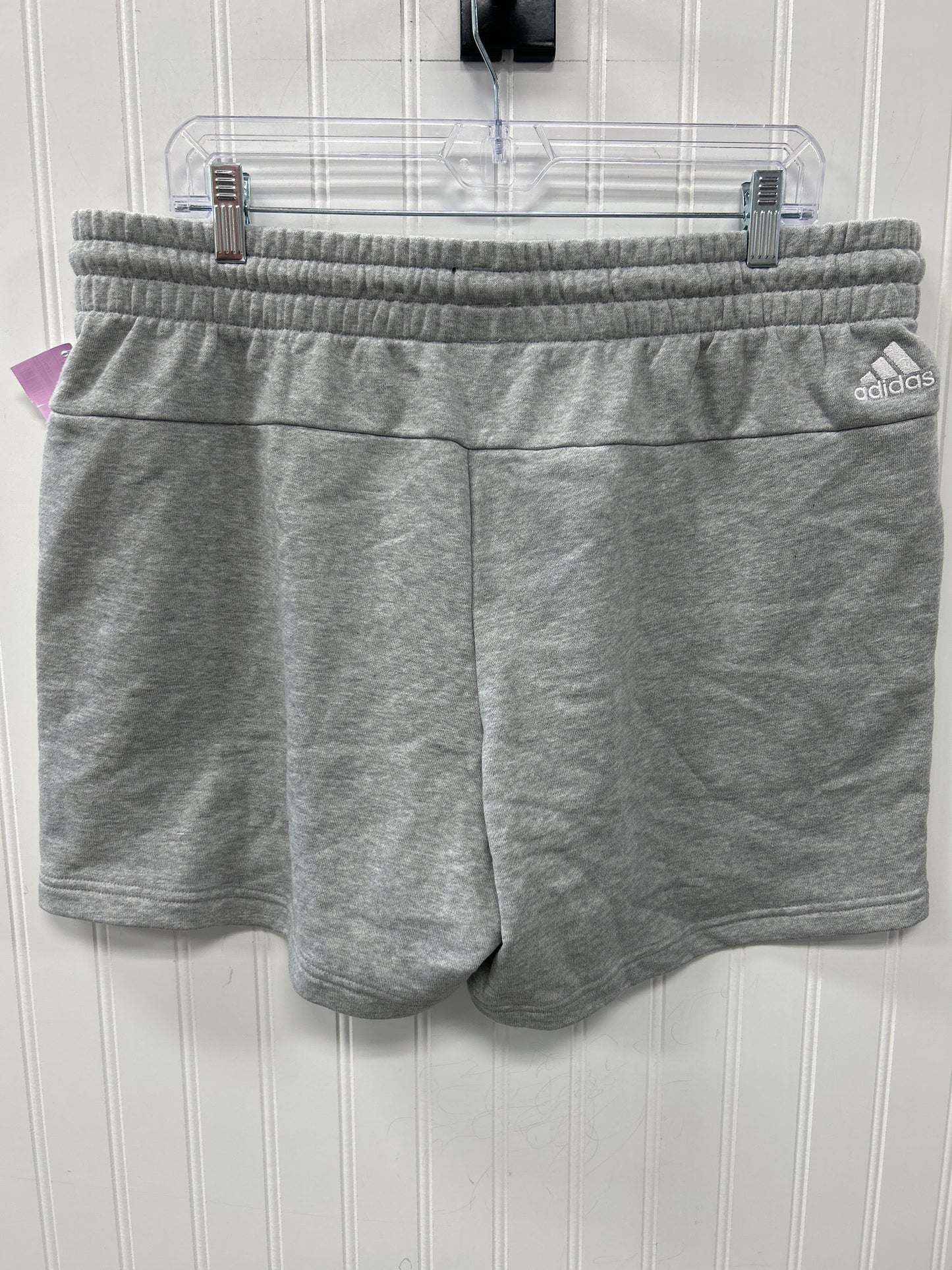 Athletic Shorts By Adidas In Grey, Size:1X